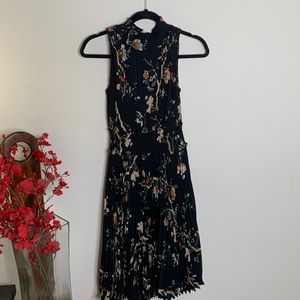 Nanette Lepore sleeveless pleated dress